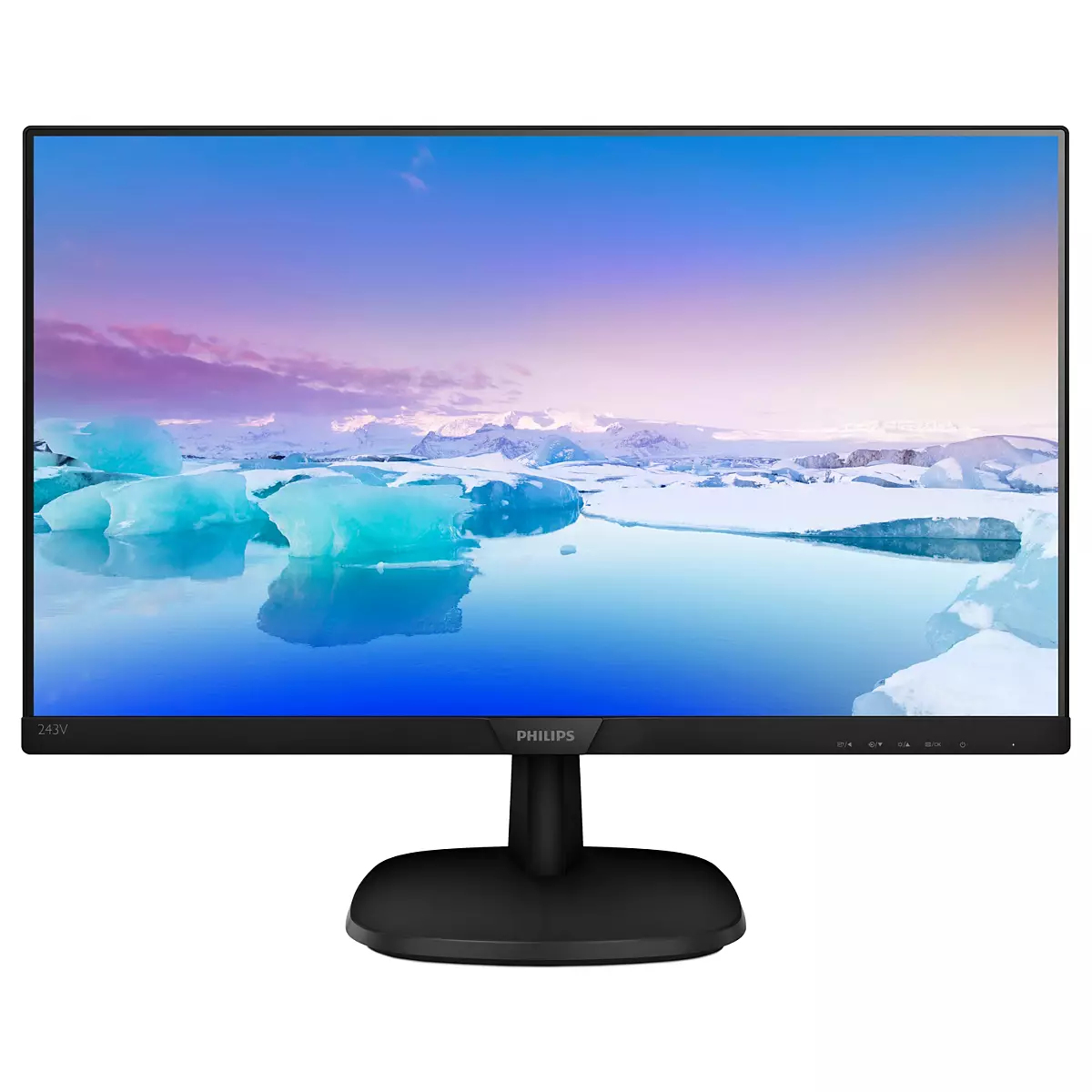 Philips V Line Full HD LCD monitor 243V7QDSB/00 Monitors with, RAM and storage