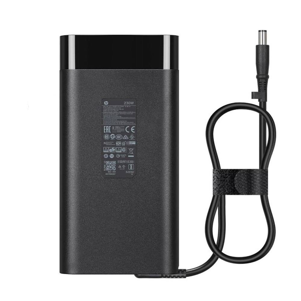 HP 230W laptop charger with 7.4×5.0mm C5 AC connector