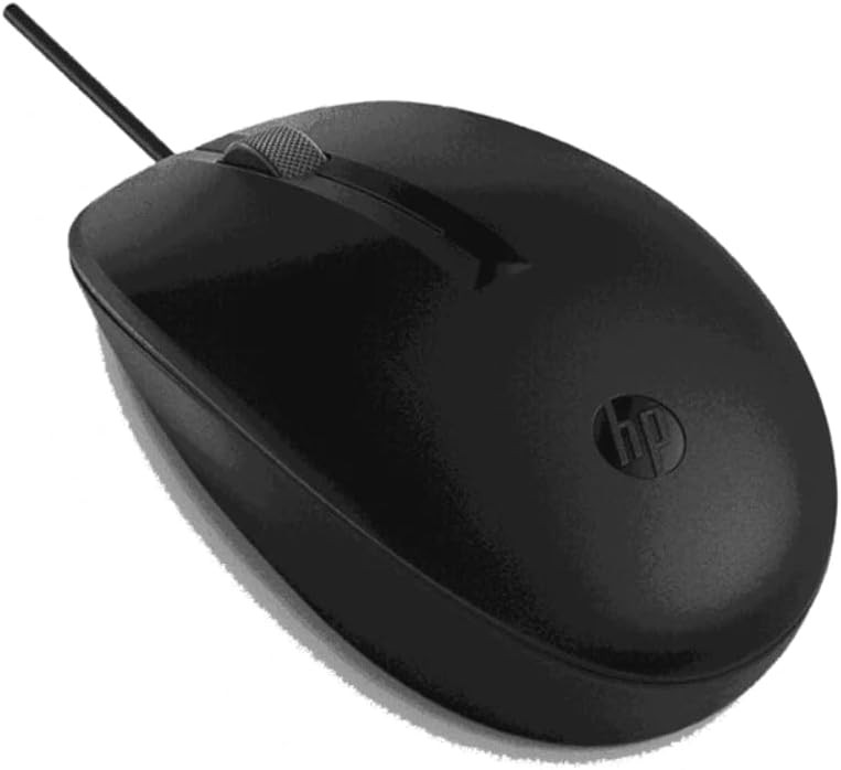 HP USB optical mouse HSA‑C001M wired mouse black