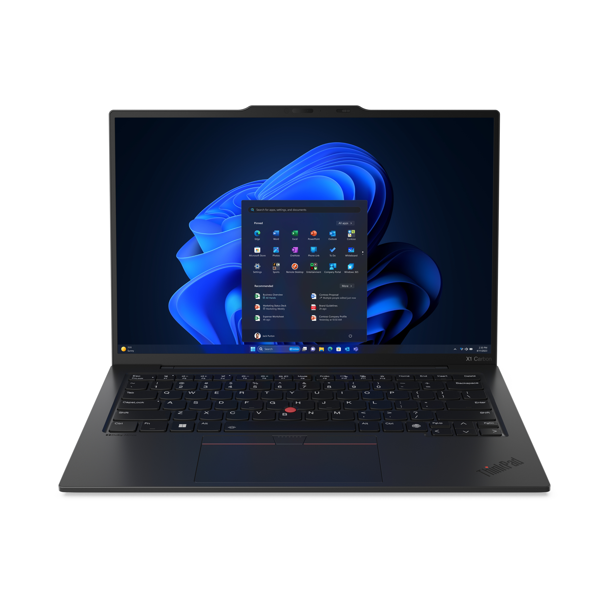 Lenovo ThinkPad X1 Carbon Gen 12 Business & Performance UK with Intel Core Ultra 7, 16GB RAM and storage