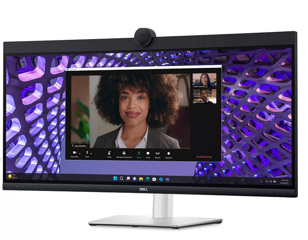 Dell P3424WEB Monitor 34 inch curved WQHD USB-C display