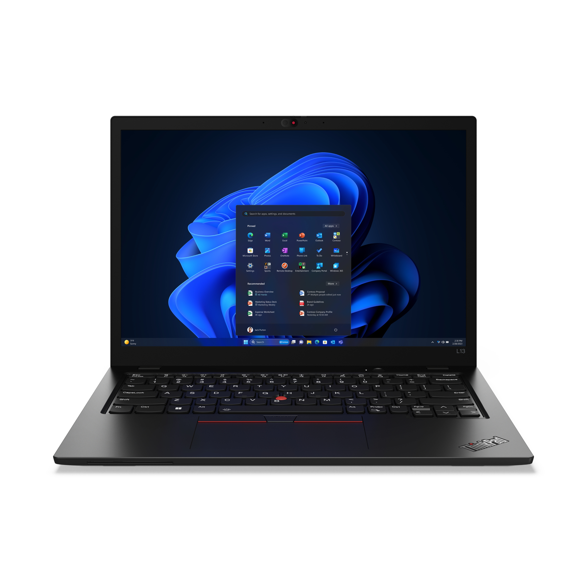 Lenovo ThinkPad L13 Gen 5 (Intel) Business & Performance UK with Intel Core Ultra 5, 16GB RAM and storage