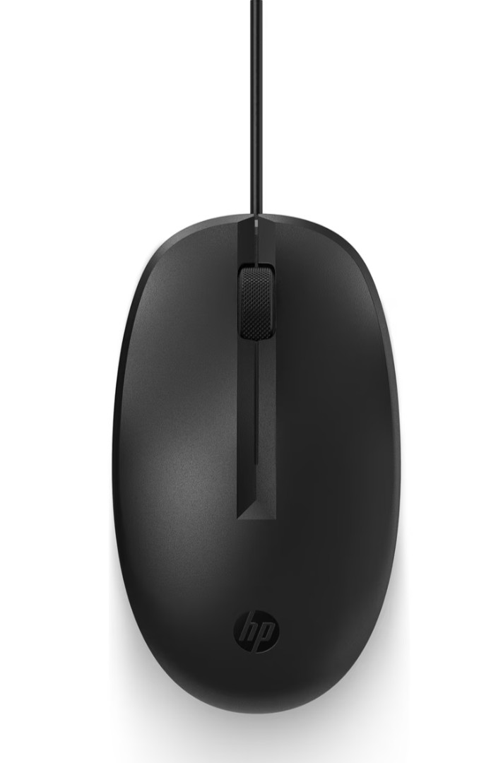 HP USB Optical Mouse – HSA‑C001M Wired Mouse Black