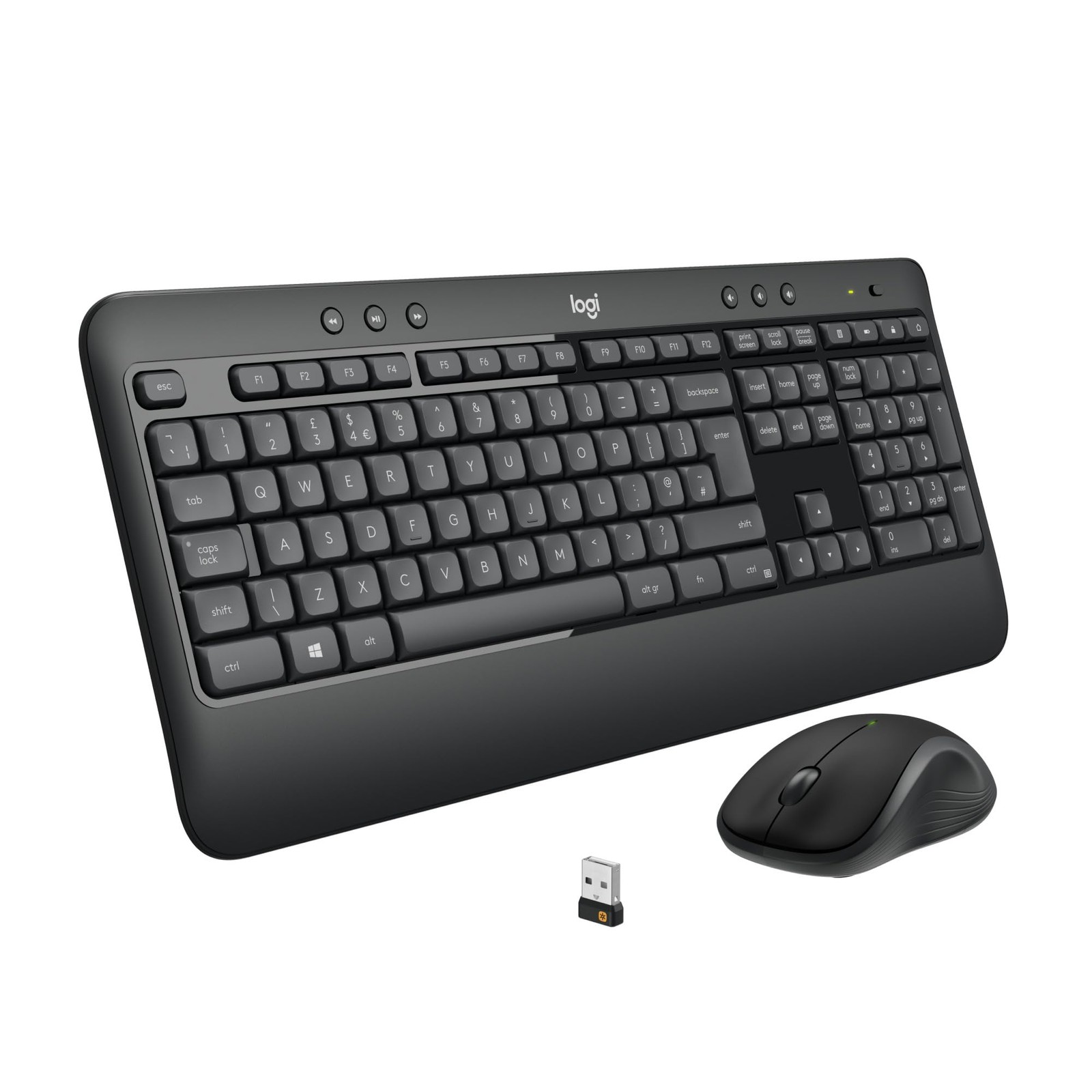 Logitech Wireless Keyboard Mouse Combo – MK540 Advanced