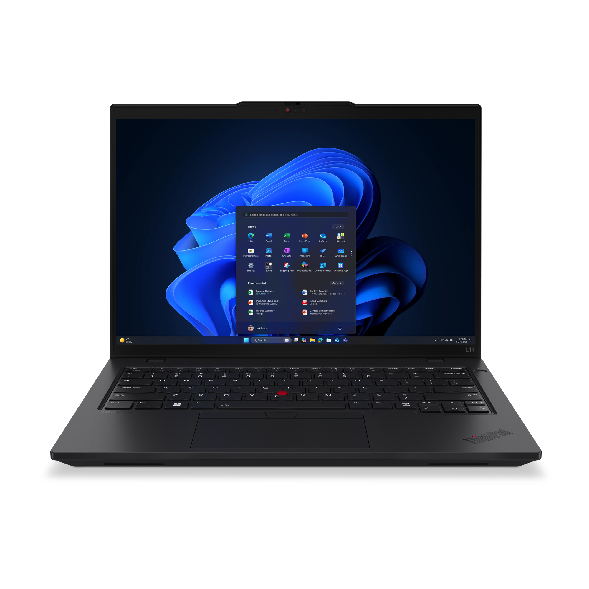Lenovo ThinkPad L14 Gen 6 (Intel) Healthcare, Education & Charity UK with Intel Core Ultra 5, 16GB RAM and storage