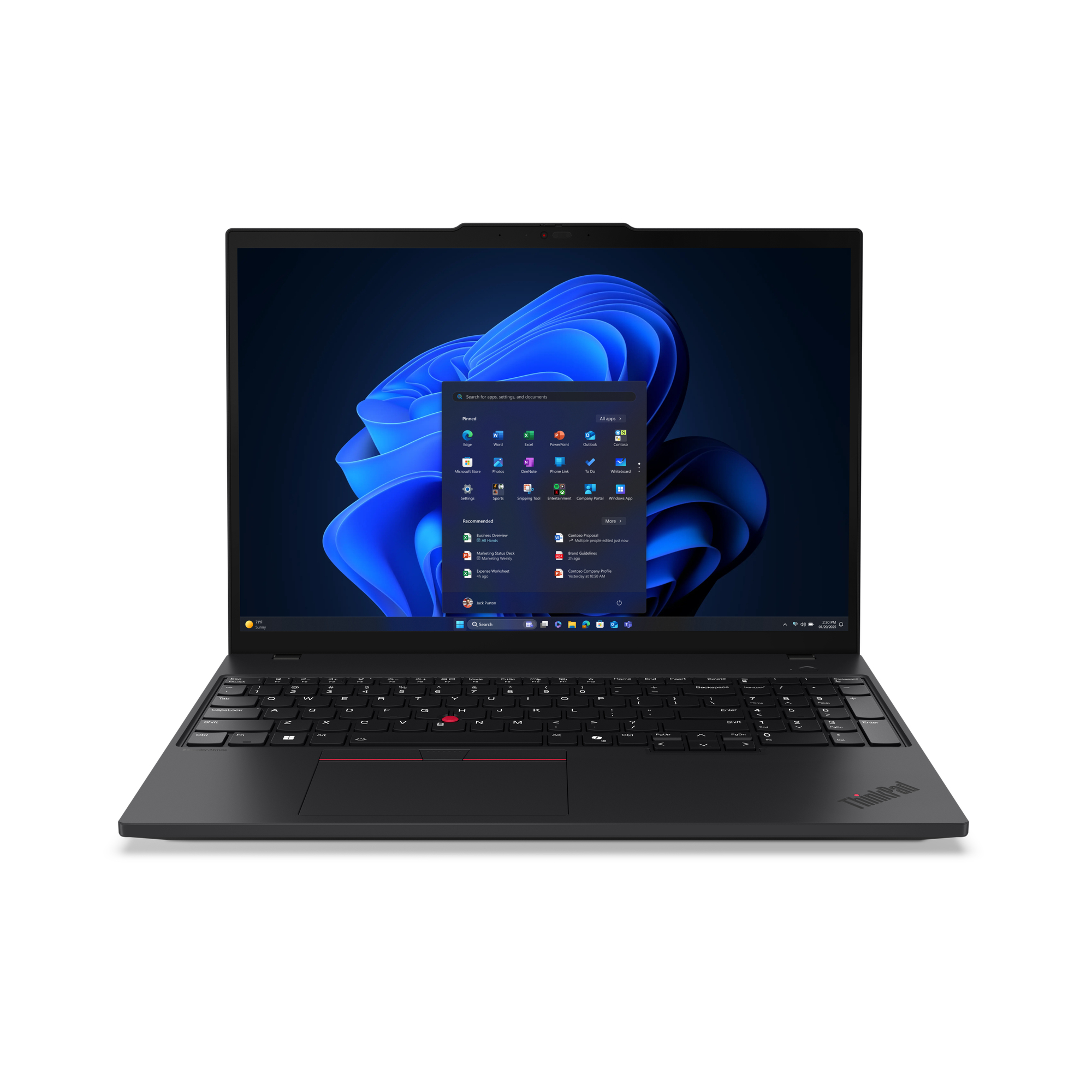 Lenovo ThinkPad T16 Gen 4 (Intel) Business & Performance UK with Intel Core Ultra 7, 16GB RAM and storage