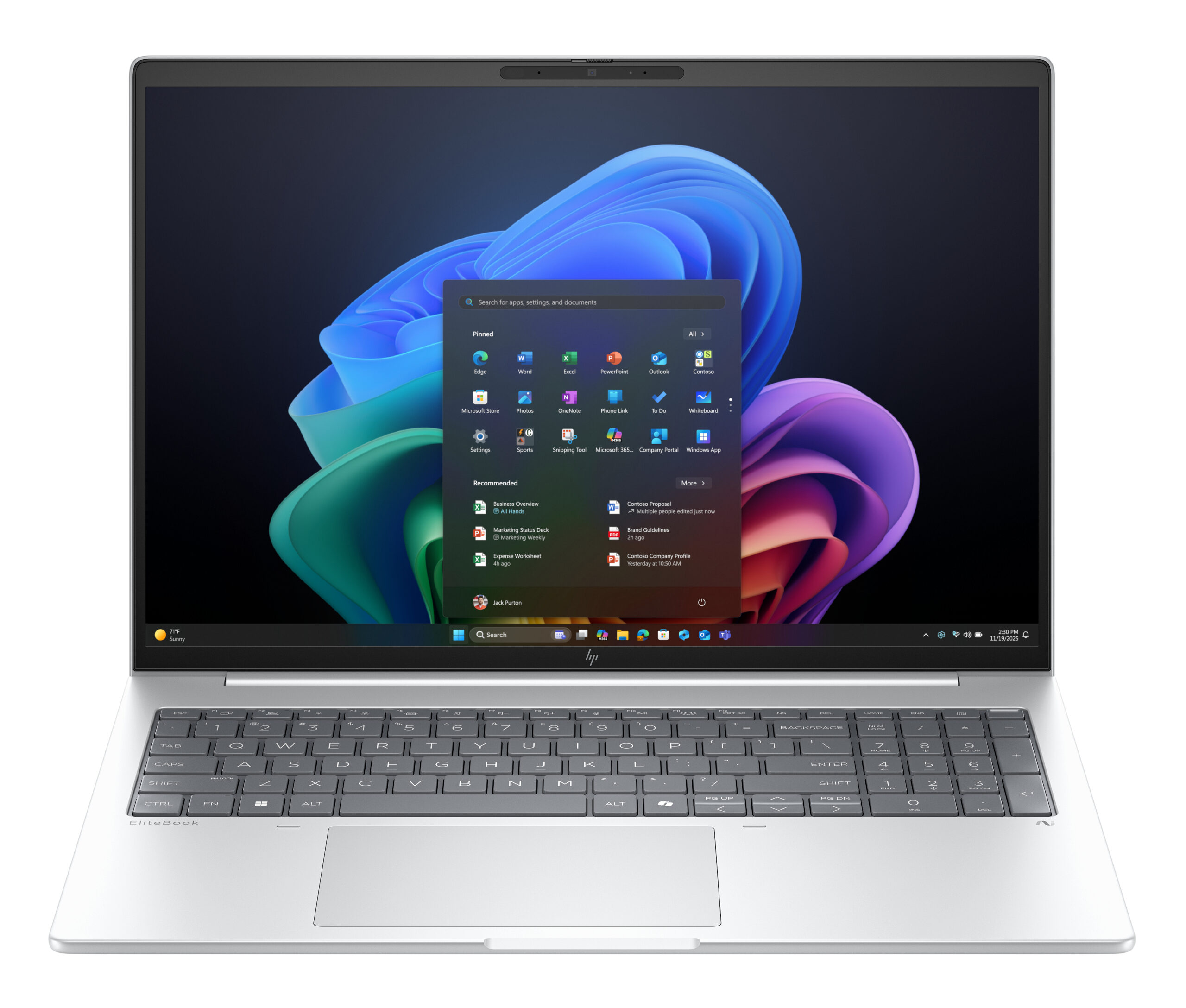 HP EliteBook 8 G1i Next Gen AI PC Wolf Pro Security Edition Business & Performance UK with Intel Core Ultra 7, 16GB RAM