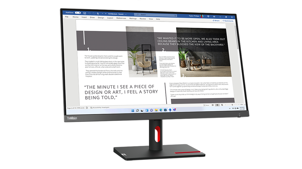 Lenovo ThinkVision S27i-30 New Lenovo UK with, RAM and storage