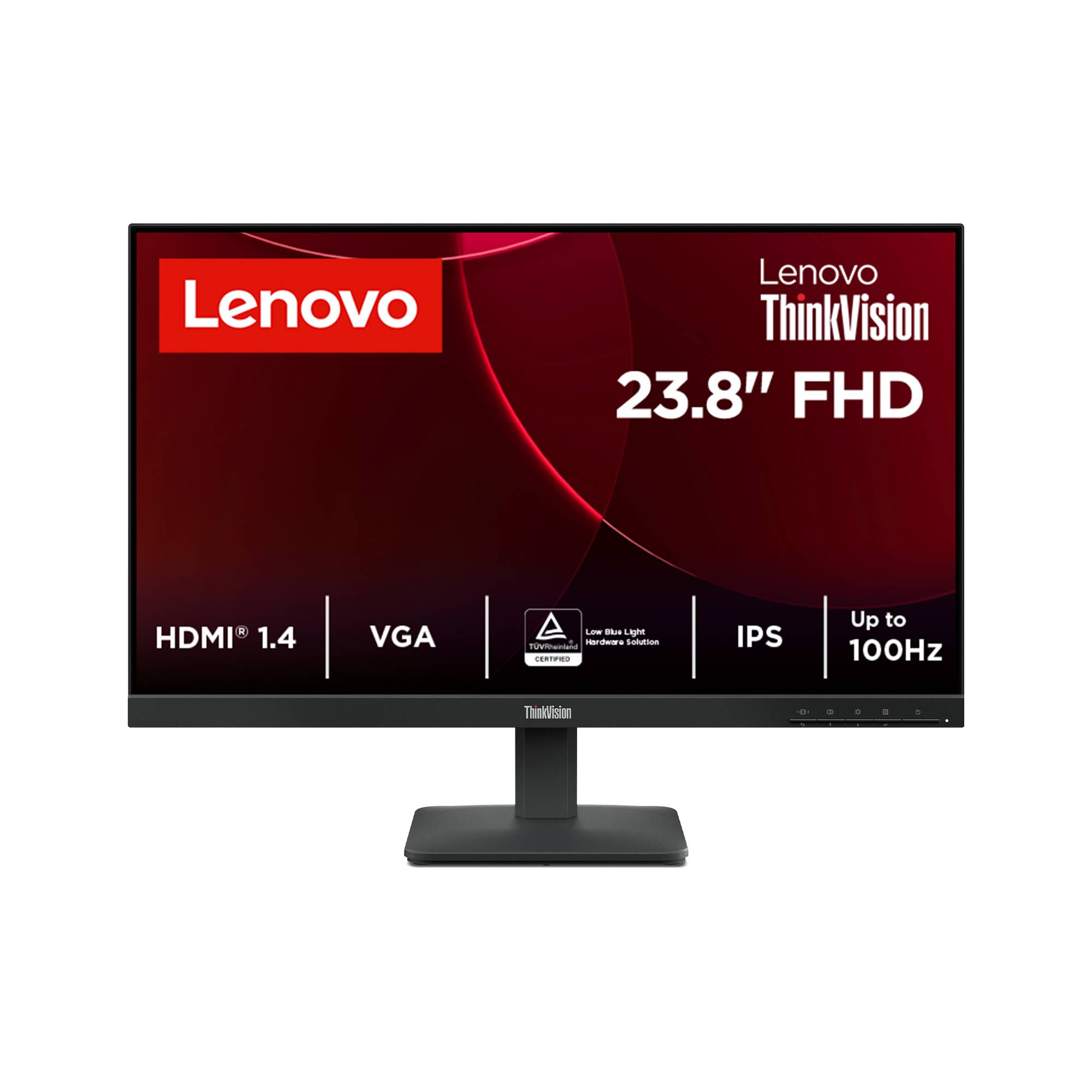 Lenovo ThinkVision S24-4e Monitor New Lenovo UK with, RAM and storage