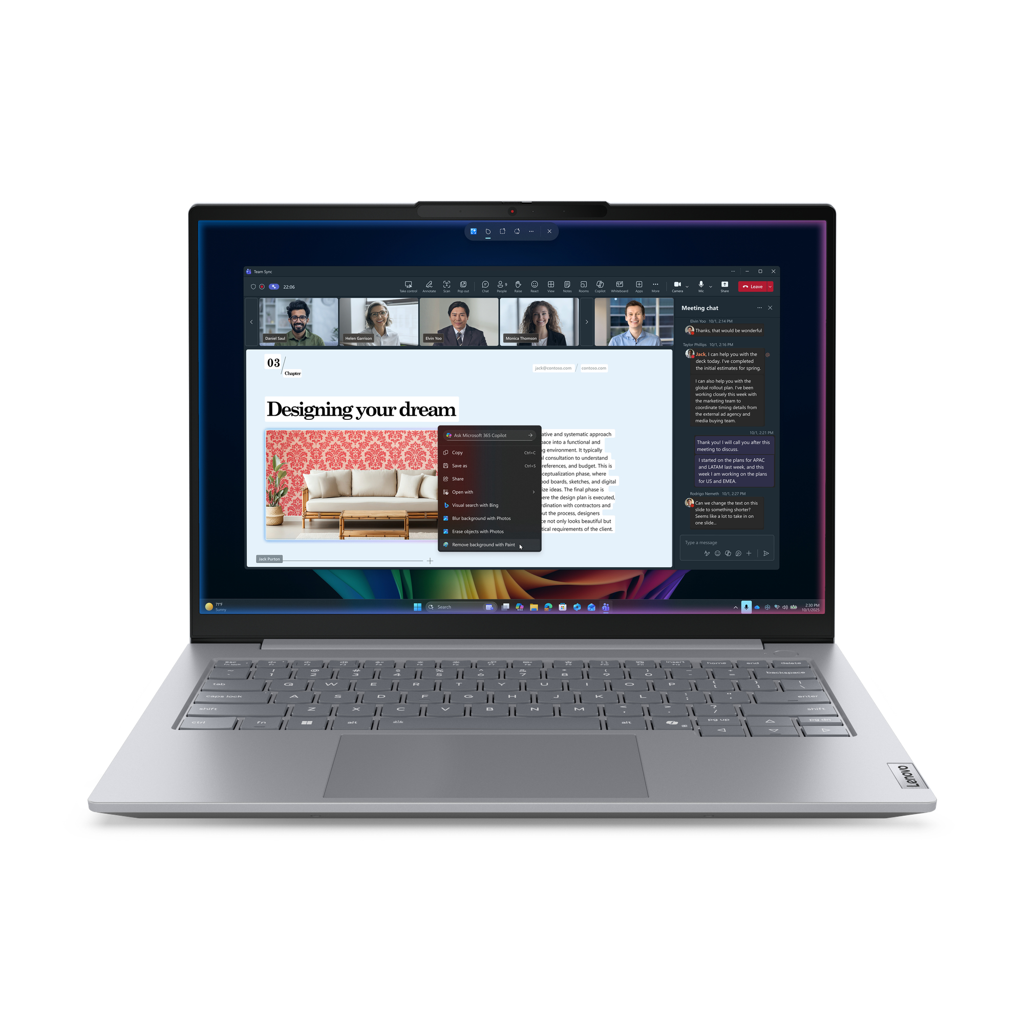 Lenovo ThinkBook 14 G9 IPL Copilot+ PC Healthcare, Education & Charity UK with Intel Core Ultra 5, 16GB RAM and storage