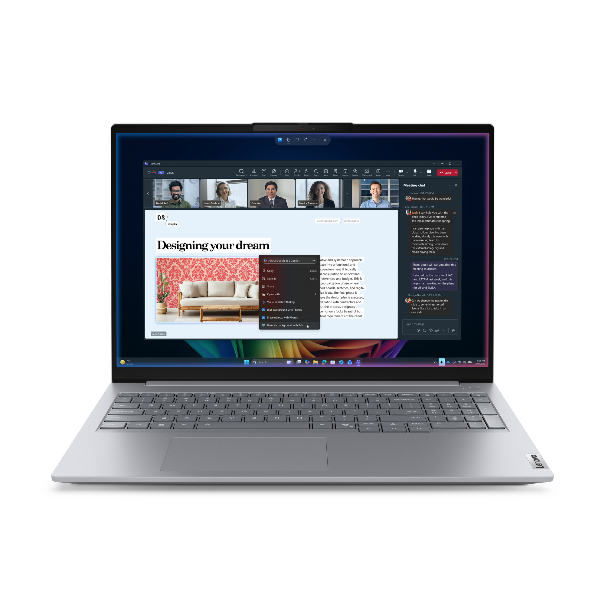Lenovo ThinkBook 16 G9 IPL Copilot+ PC Business & Performance UK with Intel Core Ultra 7, 16GB RAM and storage