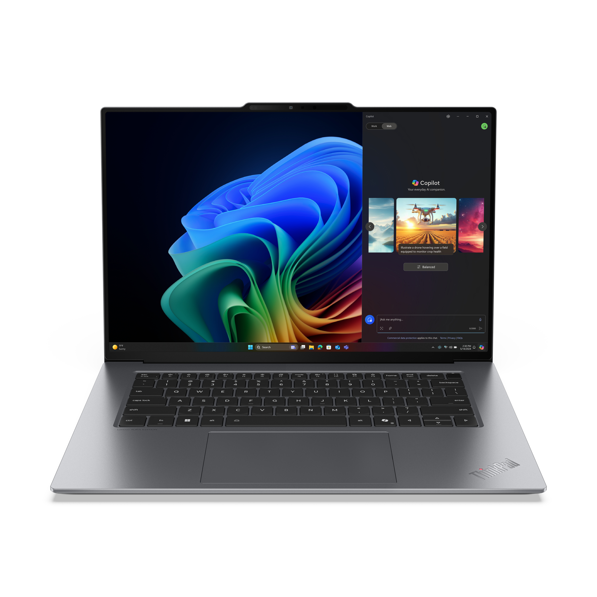 Lenovo ThinkPad X9-15 Gen 1 Copilot+ PC Business & Performance UK with Intel Core Ultra 7, 32GB RAM and storage