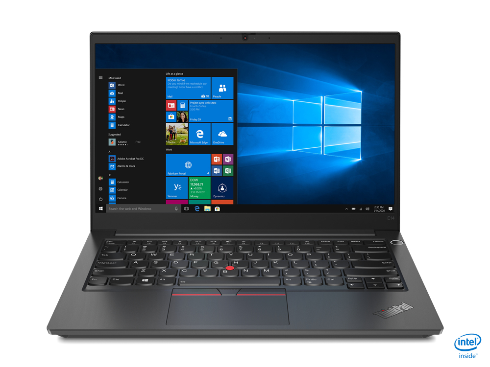 Lenovo ThinkPad E14 Gen 2 (Intel) Intel® Core™ i5 i5-1135G7 Laptop 35.6 cm (14″) Full HD 8 GB DDR4-SDRAM 256 GB SSD Wi-Fi 6 (802.11ax) Windows 11 Pro Black English