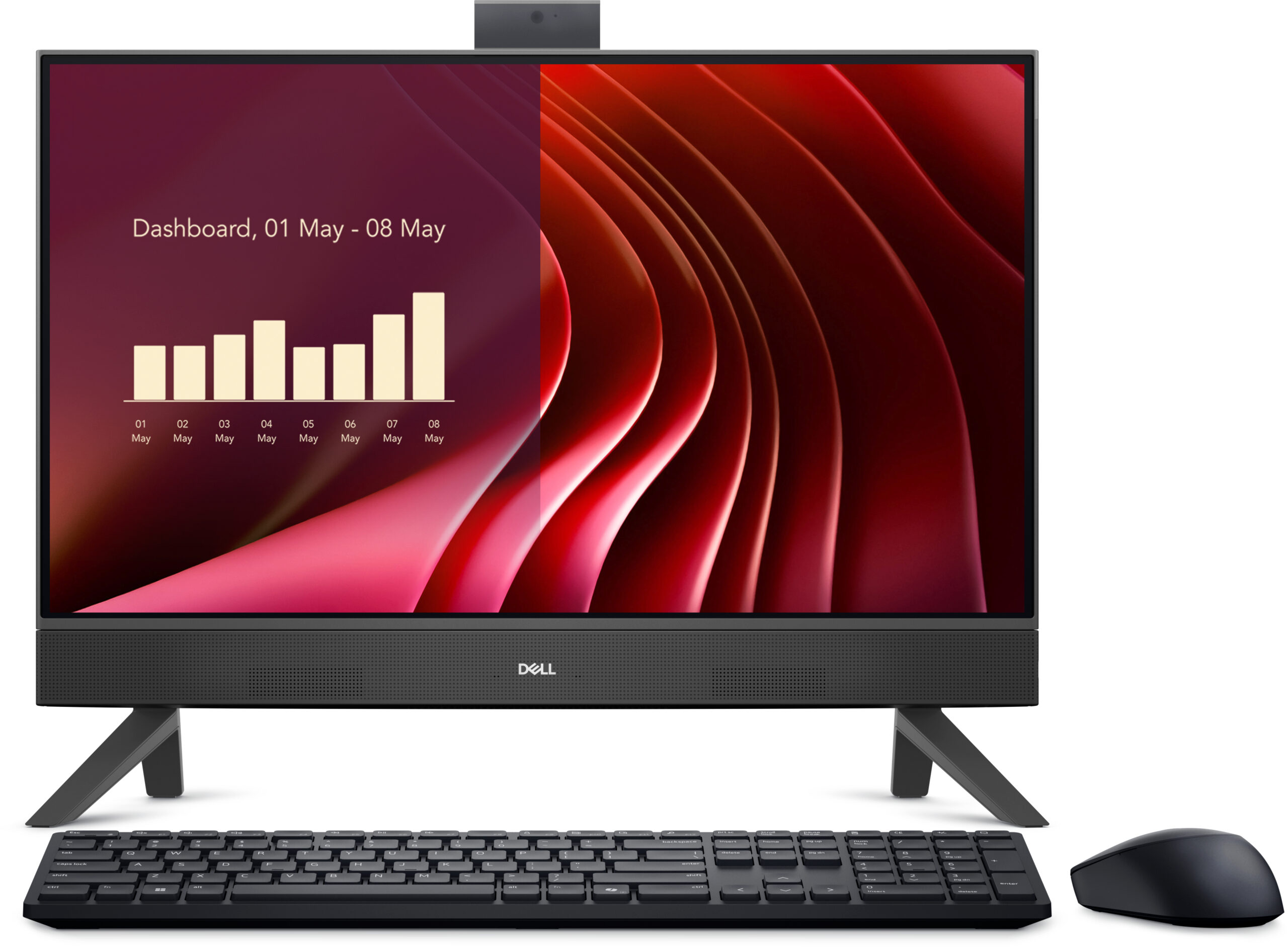 DELL EC24250 Intel Core 7 150U 60.5 cm (23.8″) 1920 x 1080 pixels All-in-One PC 16 GB DDR5-SDRAM 1 TB SSD Windows 11 Pro Wi-Fi 6E (802.11ax) Black