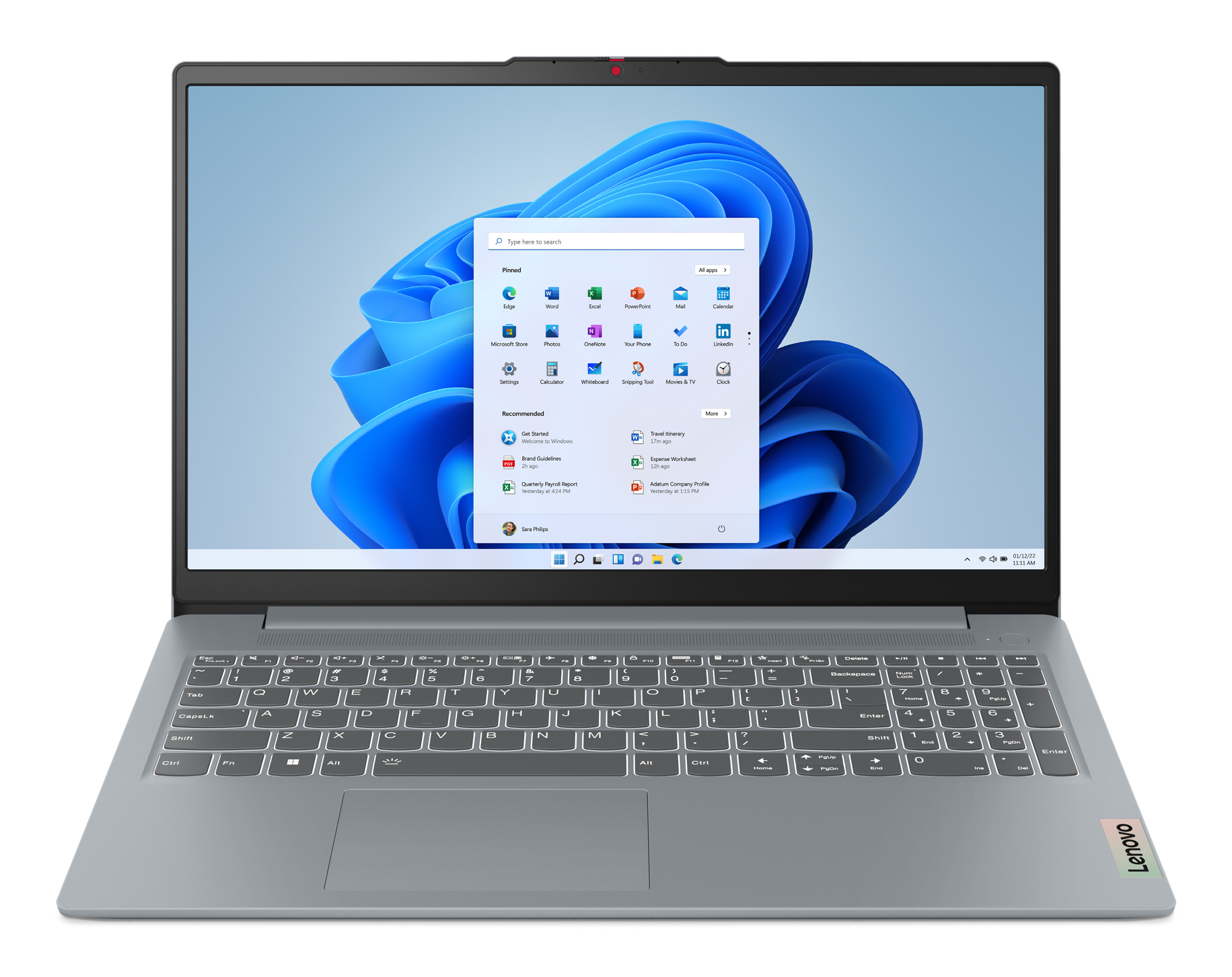 Lenovo IdeaPad Slim 3 15AMN8 AMD Ryzen™ 3 7320U Laptop 39.6 cm (15.6″) Full HD 8 GB LPDDR5-SDRAM 256 GB SSD Wi-Fi 6 (802.11ax) Windows 11 Grey English