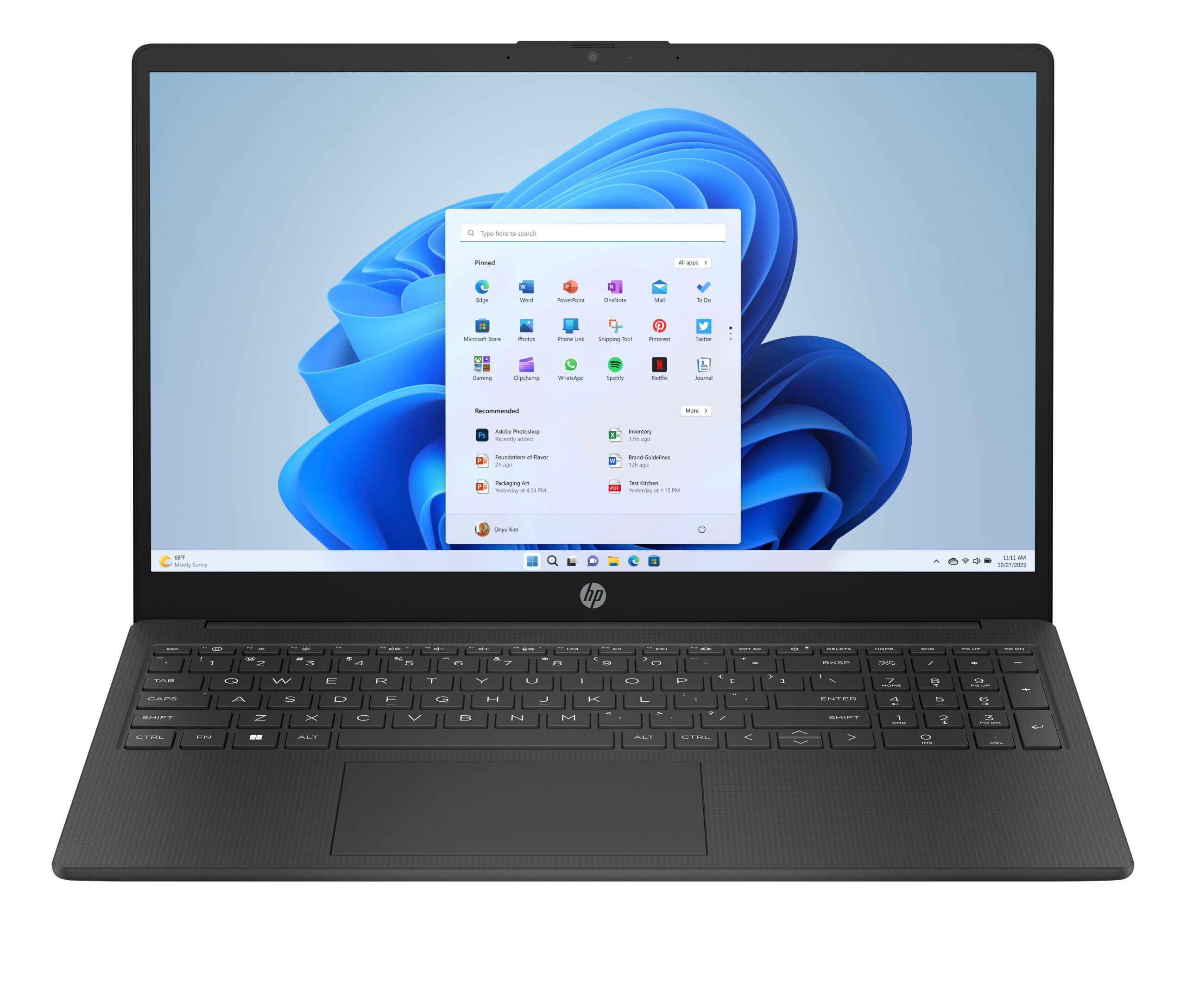 HP 15-fd0062na Intel® Core™ i5 i5-1334U Laptop 39.6 cm (15.6″) Full HD 8 GB DDR4-SDRAM 512 GB SSD Wi-Fi 6 (802.11ax) Windows 11 Home Black